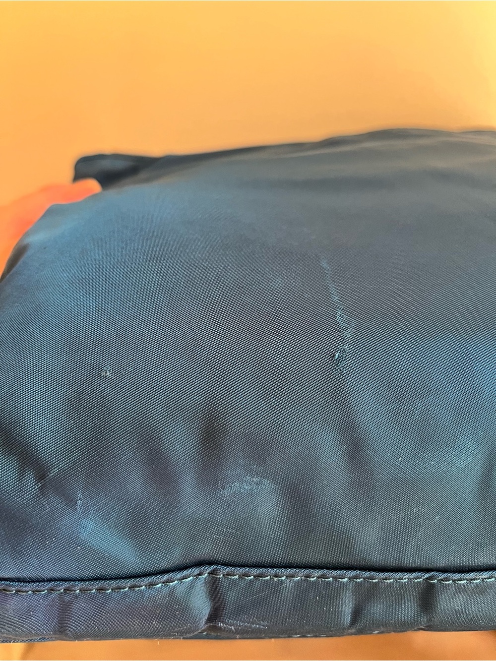 Tumi Teal-Blue Nylon Messenger Bag - Picture 6 of 14